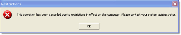 Windows XP No Control Panel